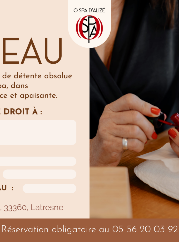 Bon cadeau pour les ongles
