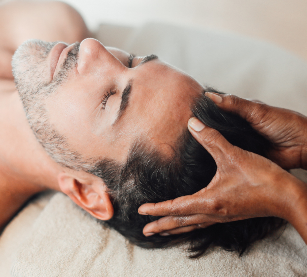 Visuel soin visage homme